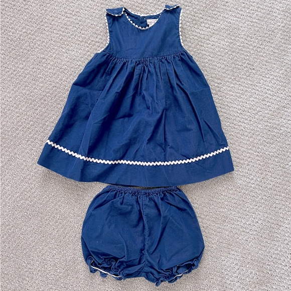 Petit Ami Navy Blue Kids Matching Set - Picture 1 of 5